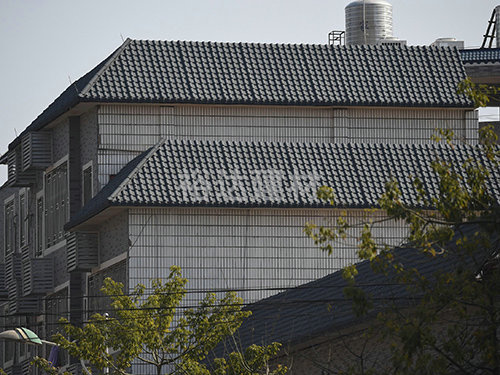 高檔小(xiao)區屋麵(mian)